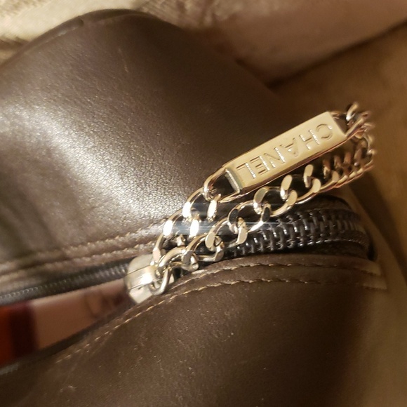 Chanel Cambon Bowling  Shoulder Bag Brown....like new - Picture 6 of 10